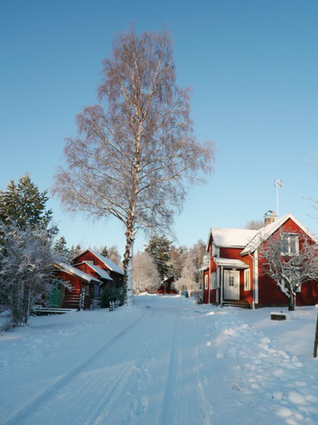 Välkommen till ett vintervitt Grangärde